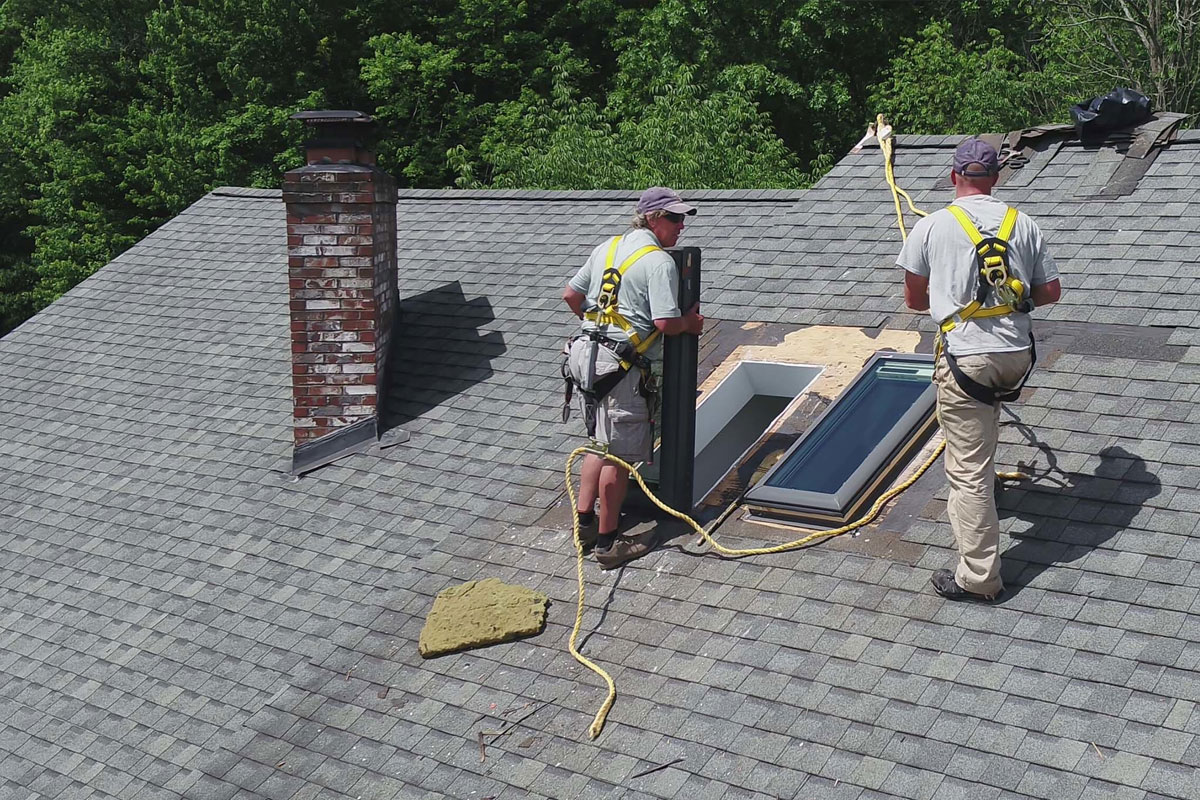 View of Skylight Installation in Vancouver, WA | Free Estimate