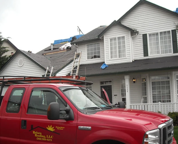 A Portland roof repair in SE Portland by Brisco Roofing